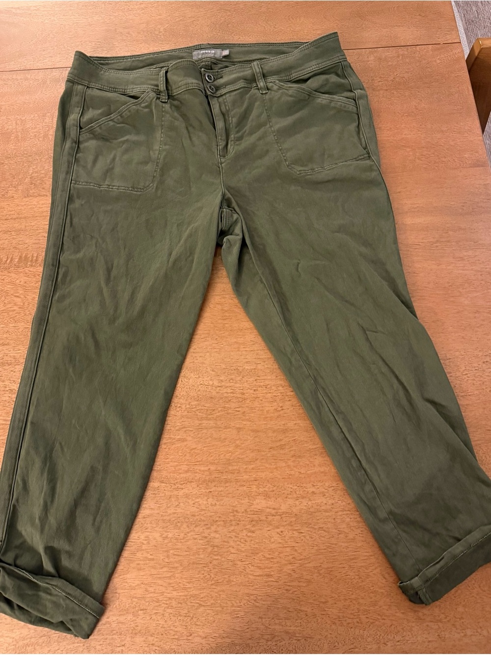 Torrid Women’s Olive Green Capris Size 20
